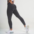 Venda por atacado de leggings esportivas sem costura femininas